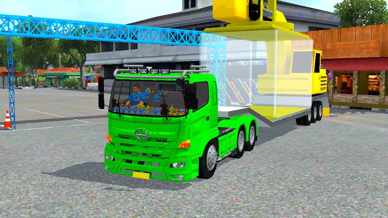 Download Mod Bussid Hino Trailer Gabut