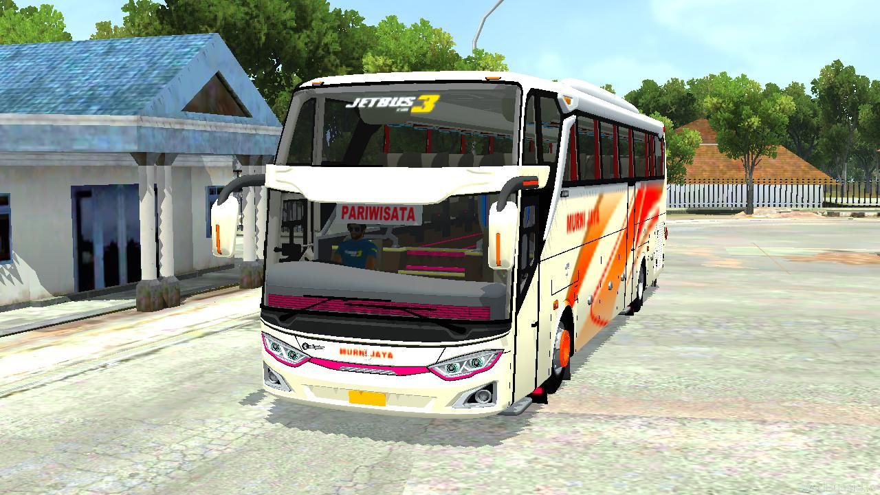 Download Mod Bussid Bus JB3+ Mercy By ZTOM