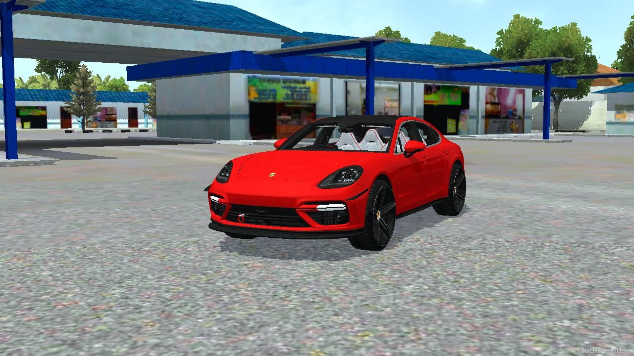 Download Mod Bussid Porsche Panamera Turbo 2018 Car By MAH Channel