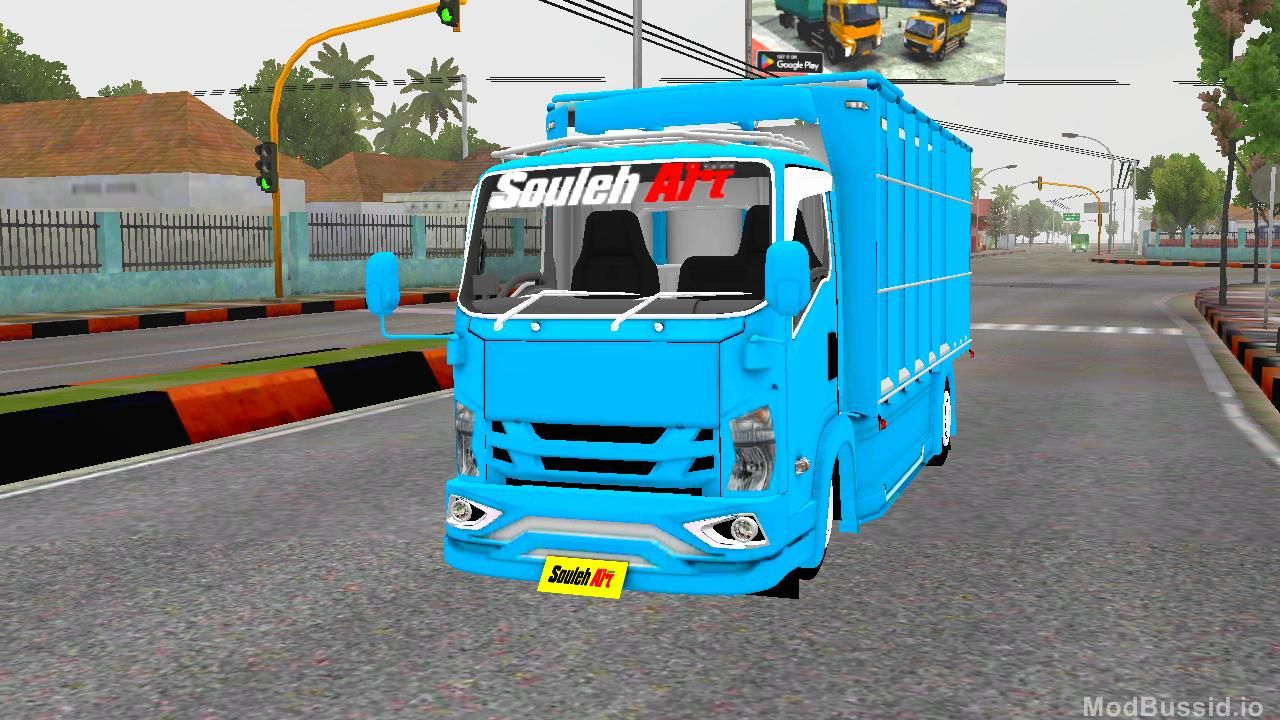Download MOD BUSSID Police Women By Souleh Art